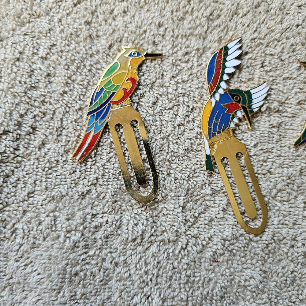 Book Page clip bird collection